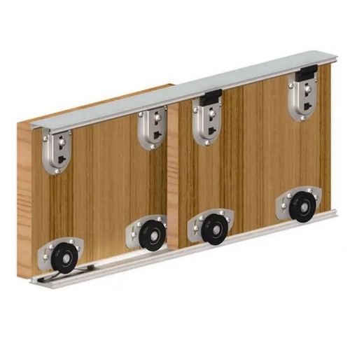 Sliding door track system ares - sliding,