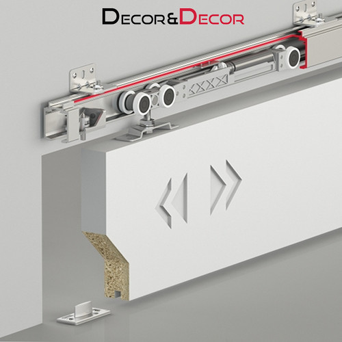 Top hung sliding door - top,