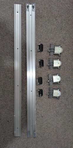 Wardrobe sliding door track - wardrobe,