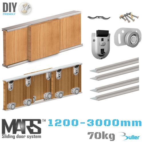 Wardrobe sliding door track - sliding,