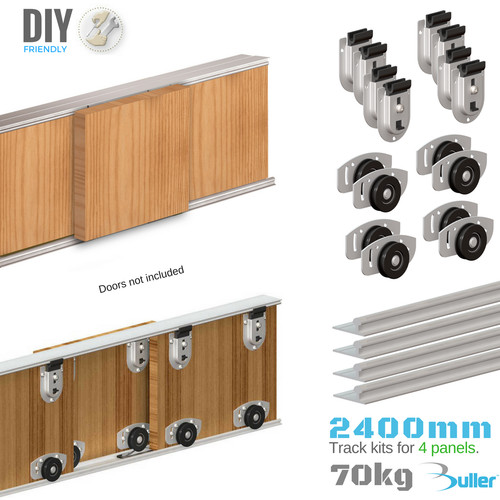 Sliding door track - track, gear