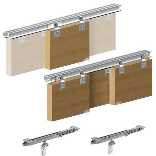 Sliding wardrobe track - wardrobe, soft