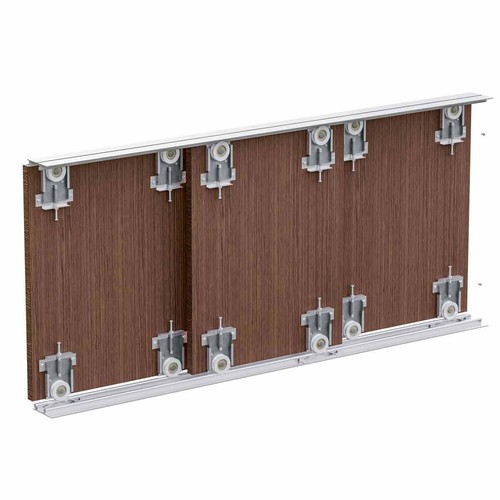Wardrobe sliding track - wardrobe,