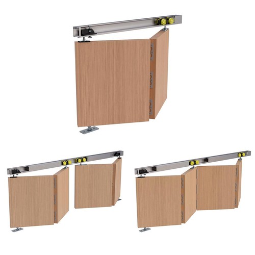 Folding door track - track,